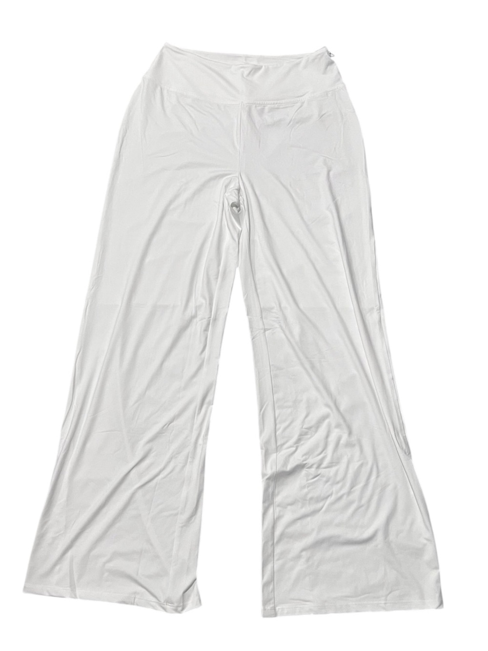 Girlfriend Collective High Rise Wide Leg Yoga Pants White